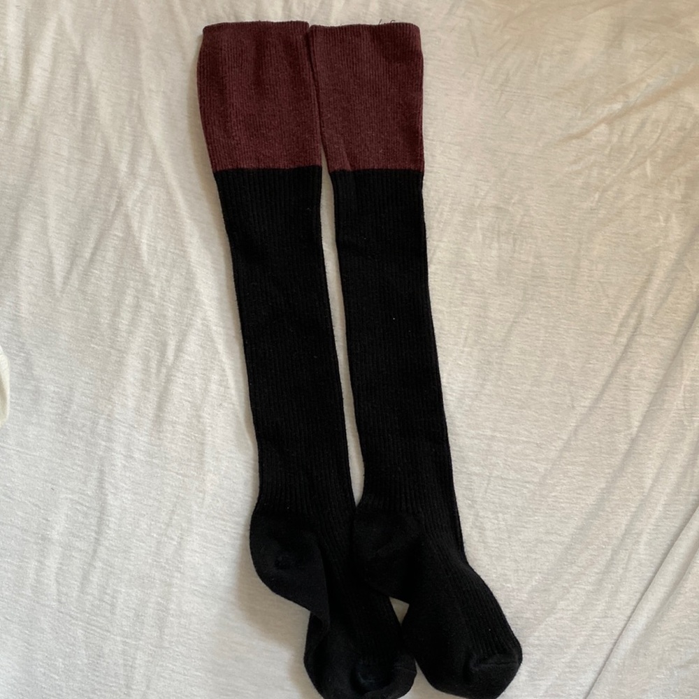 Knee length socks